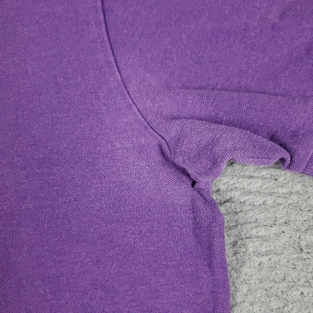 Ralph Lauren Polo Shirt Mens XL Purple Pony Casual Short Sleeve *
